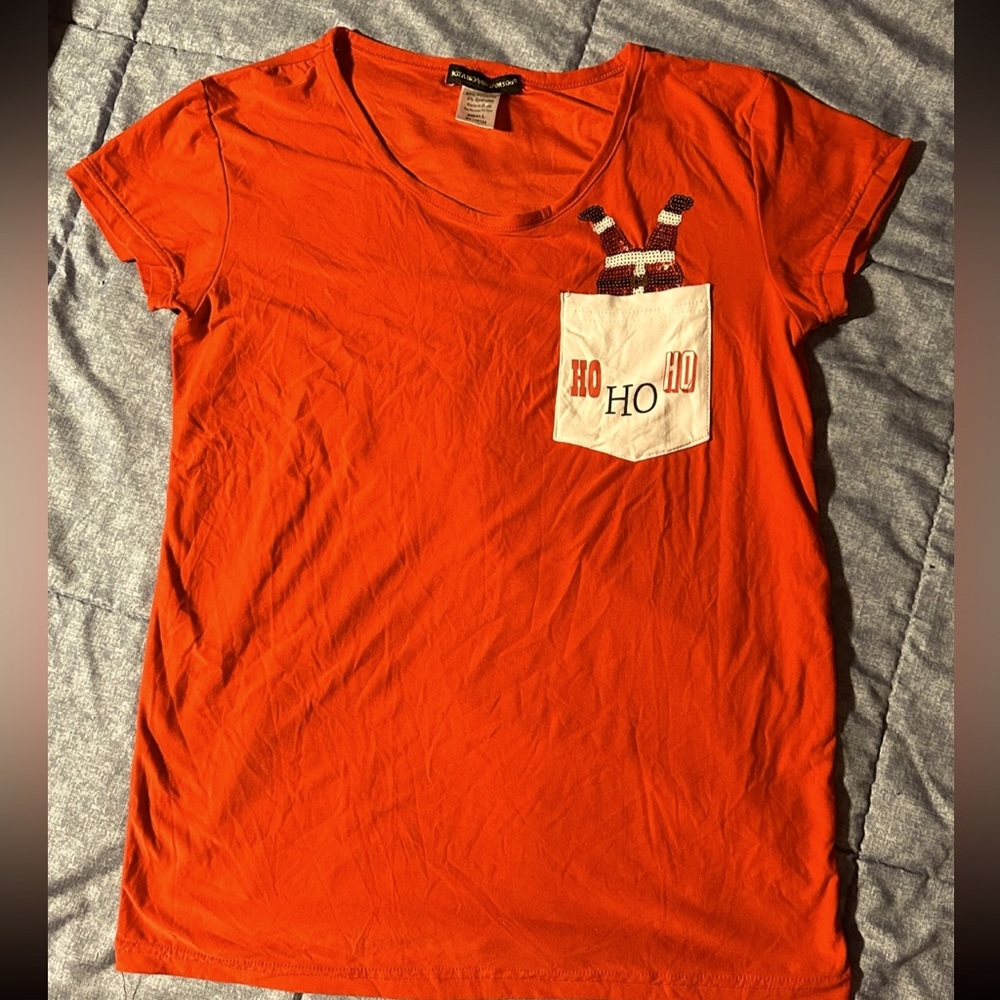 Not A Morning Person brand, Christmas shirt, ladies size small, NWOT